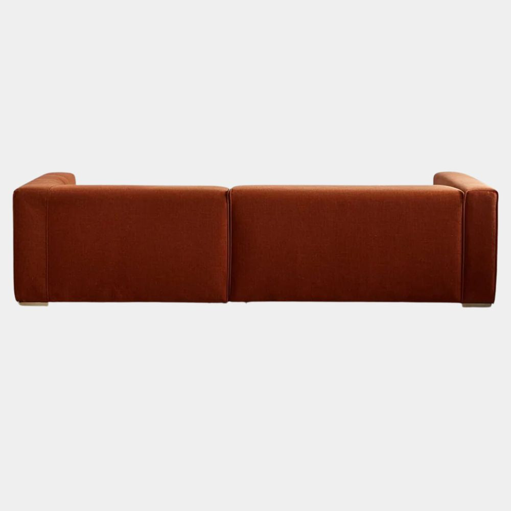 4 Seater Contemporary L-Shaped Lounge Sofa