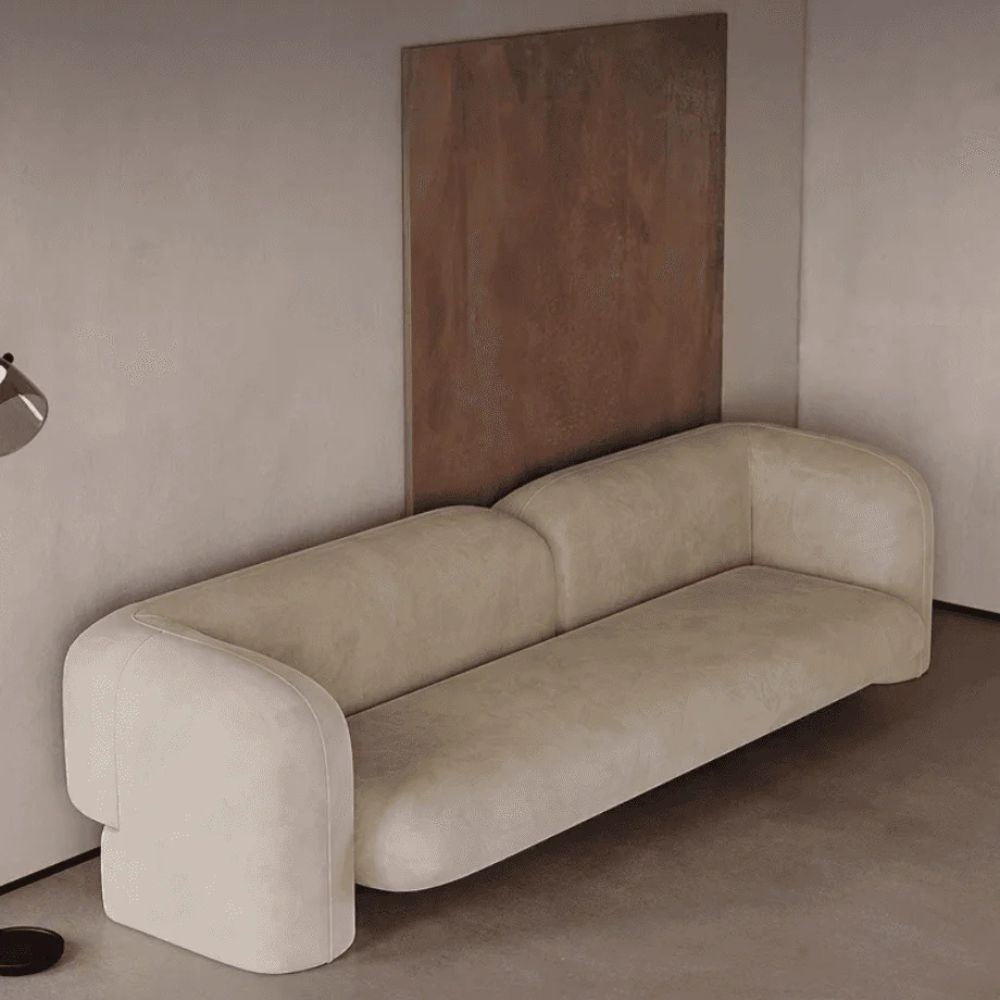 3 Seater Dune Organic Floating Curved Sofa