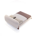 Upholstered king size bed online