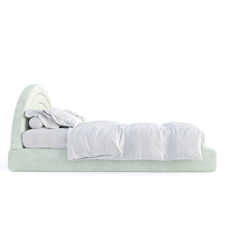 Upholstered king size bed online