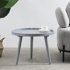 Contour Black Tray Modern Side Table