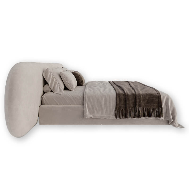 Upholstered king size bed online