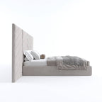 Upholstered king size bed online