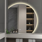 Modern Eclipse LED Mirror