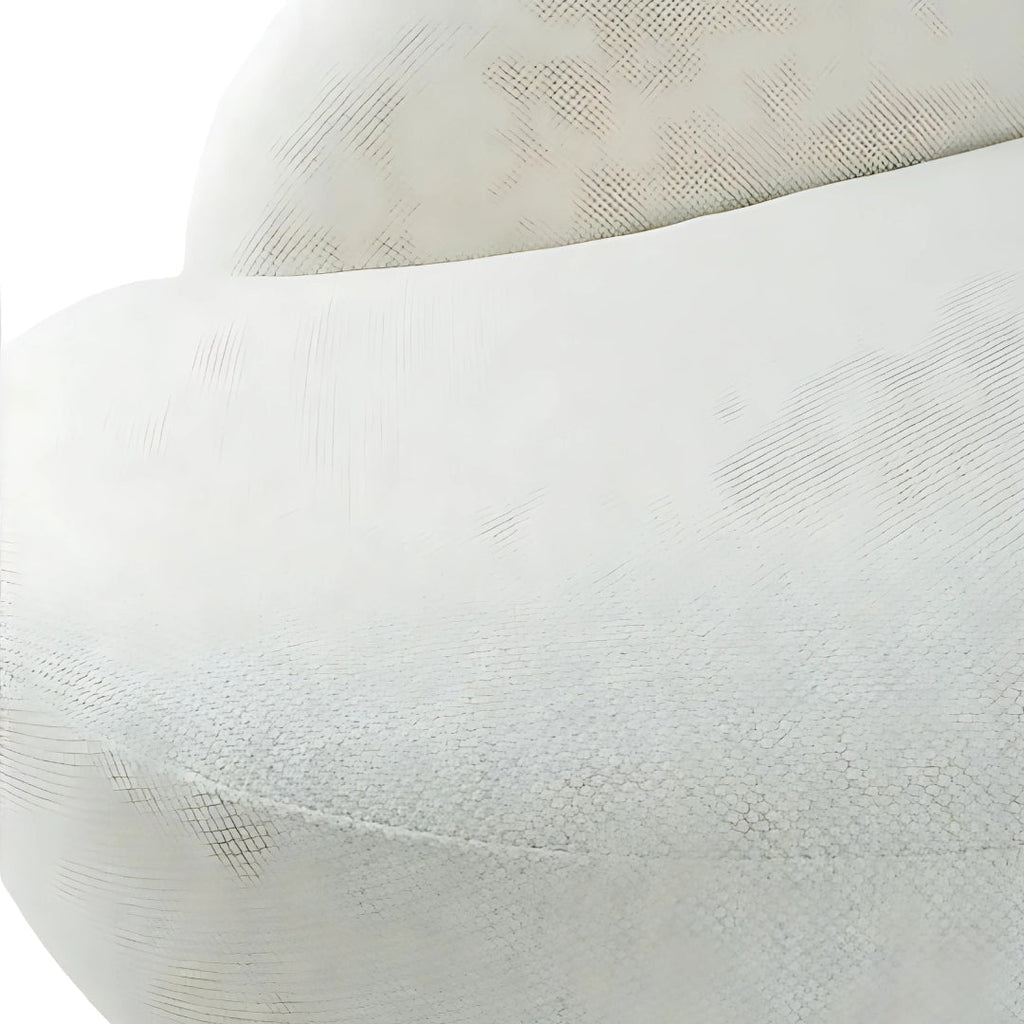 3 Seater Minimalist Wave Lounge Sofa