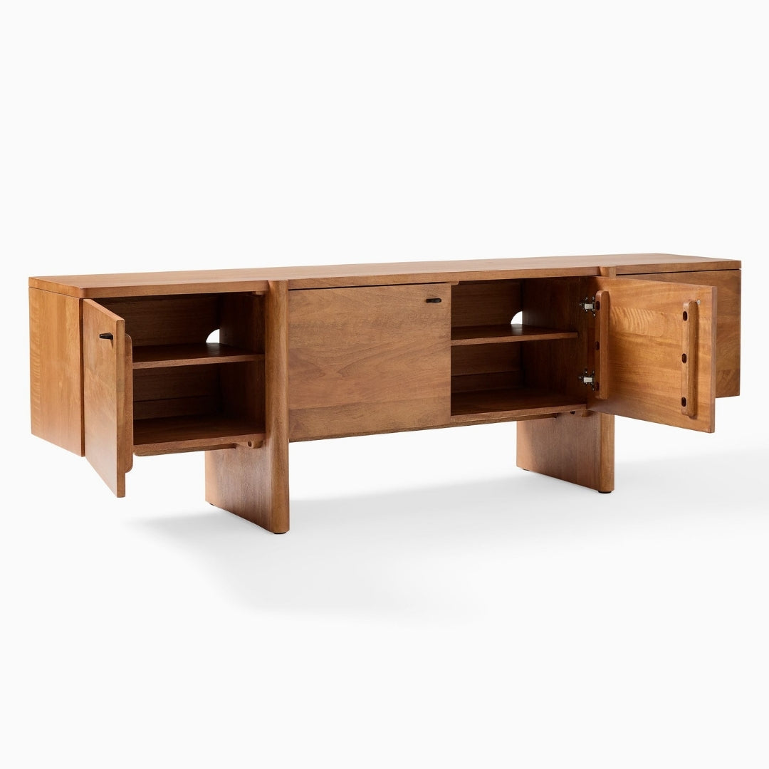 Classic Minimal Wood TV Unit

