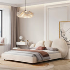 Celeste Cloud Upholstered Bed with Comforting Headboard