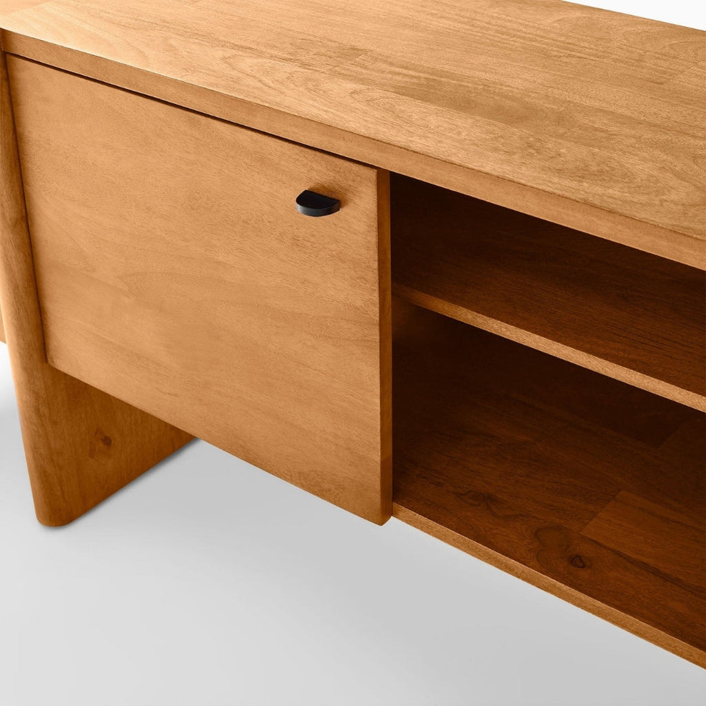 Classic Minimal Wood TV Unit

