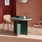 Modern Green Round Cafe Table