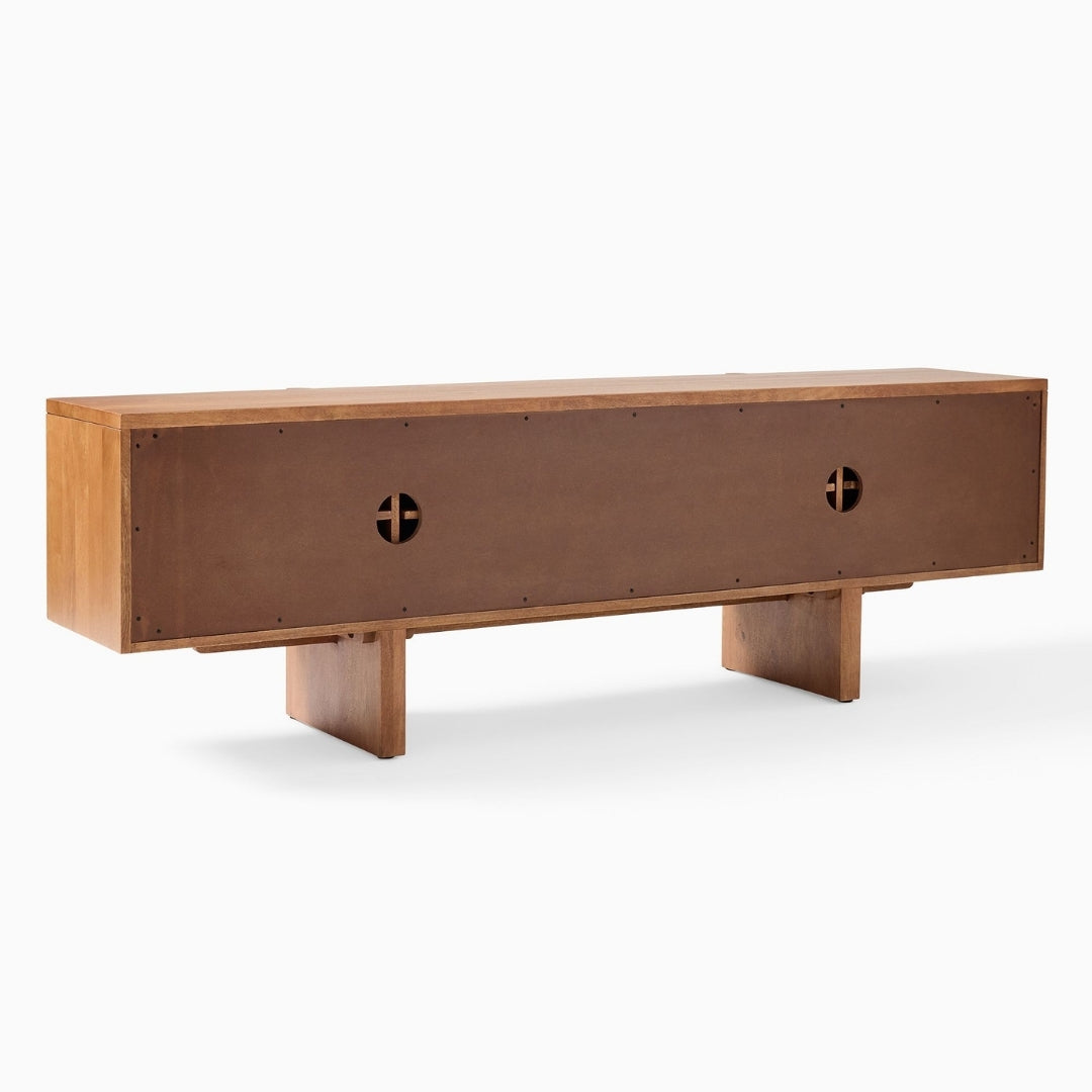 Classic Minimal Wood TV Unit


