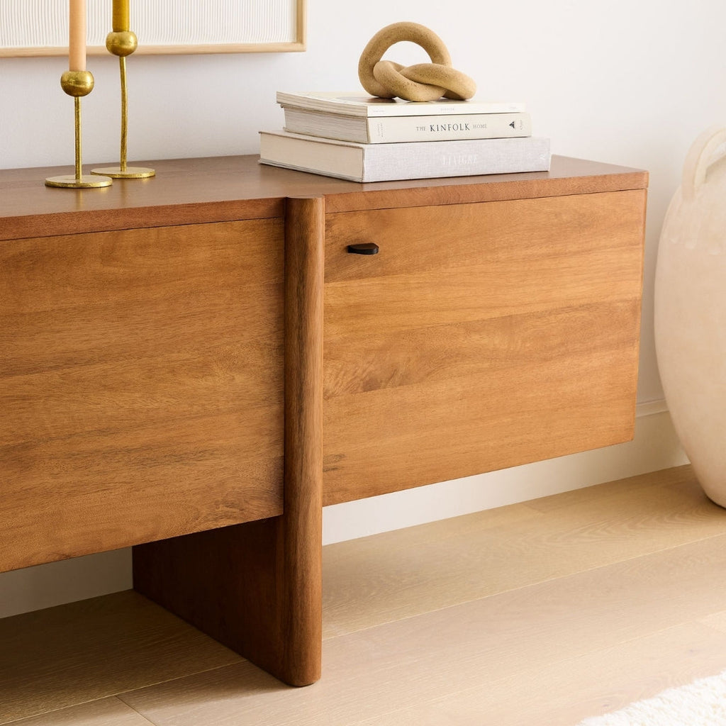 Classic Minimal Wood TV Unit

