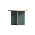 Modern Green Round Cafe Table