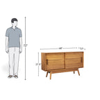 Timeless Modern Tapered Leg TV Unit