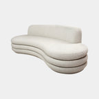 4 Seater WaveLayer Modern Curved Sofa
