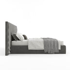 Upholstered king size bed online