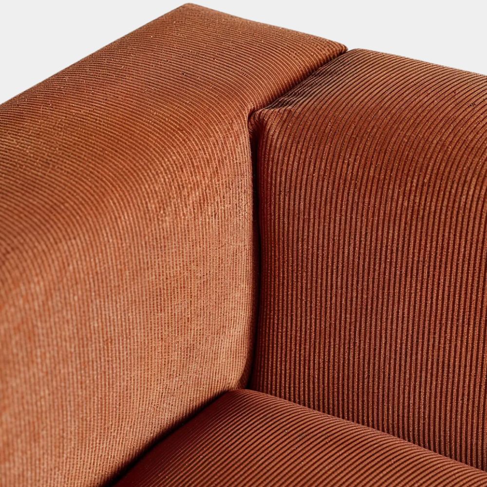 4 Seater Contemporary L-Shaped Lounge Sofa