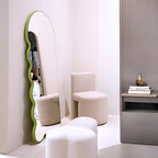 Sculpted Ripple Edge Full-Length Mirror
