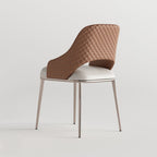 Stylish Curved Back Minimalist Dining Chair