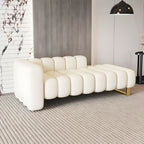 3 Seater Tufted Lounger Sofa