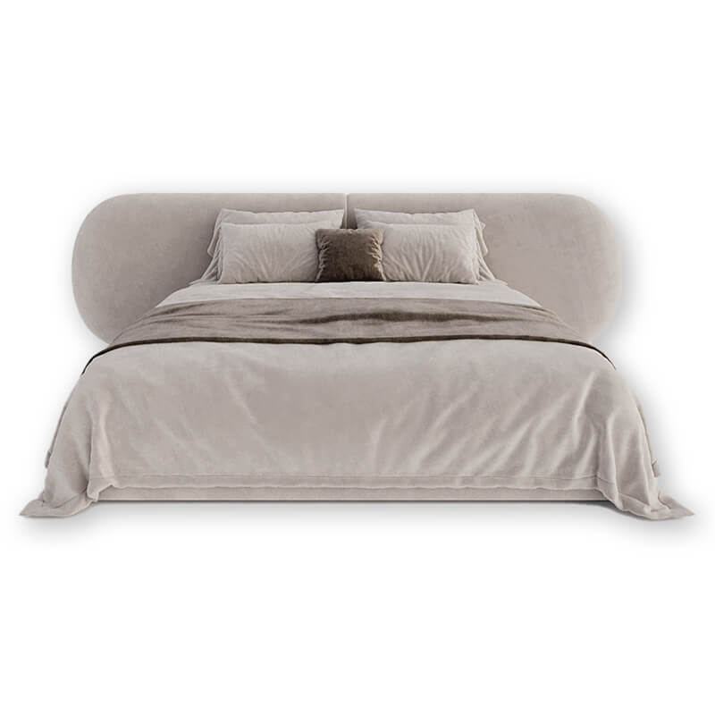Upholstered king size bed online