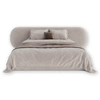 Upholstered king size bed online