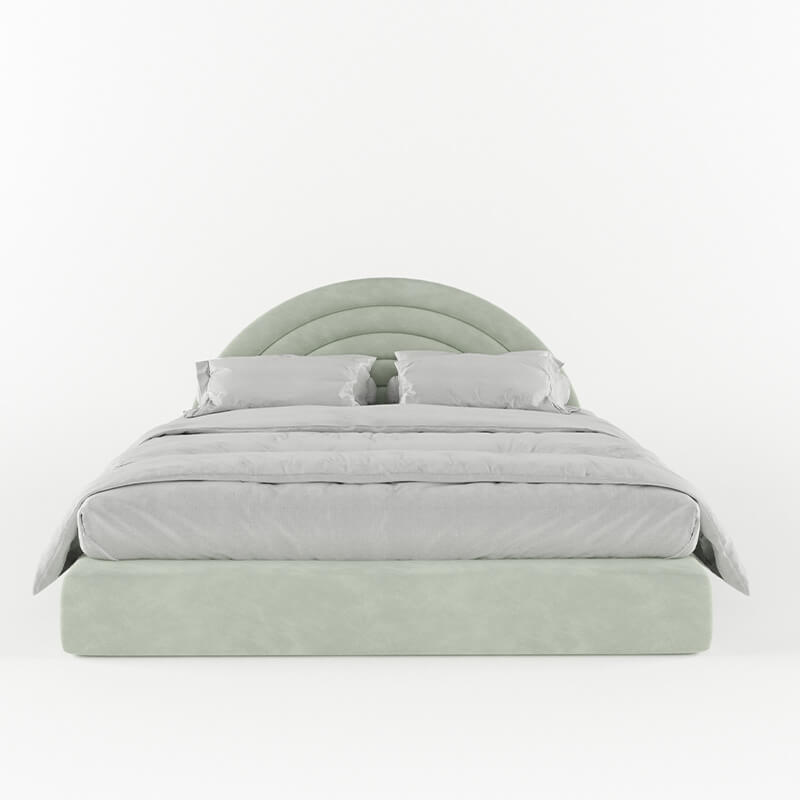 Upholstered king size bed online