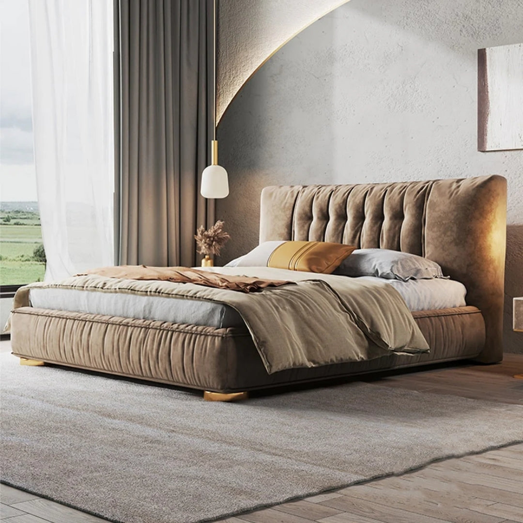 Modern Luxe Upholstered Bed