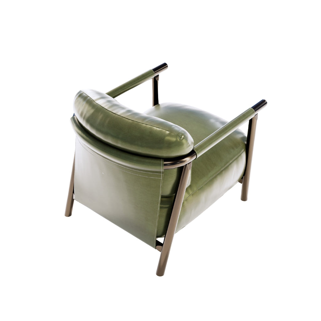 Sage Elegance Luxury Upholstered Modern Accent Chair