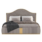 Upholstered king size bed online