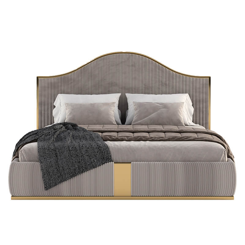 Upholstered king size bed online