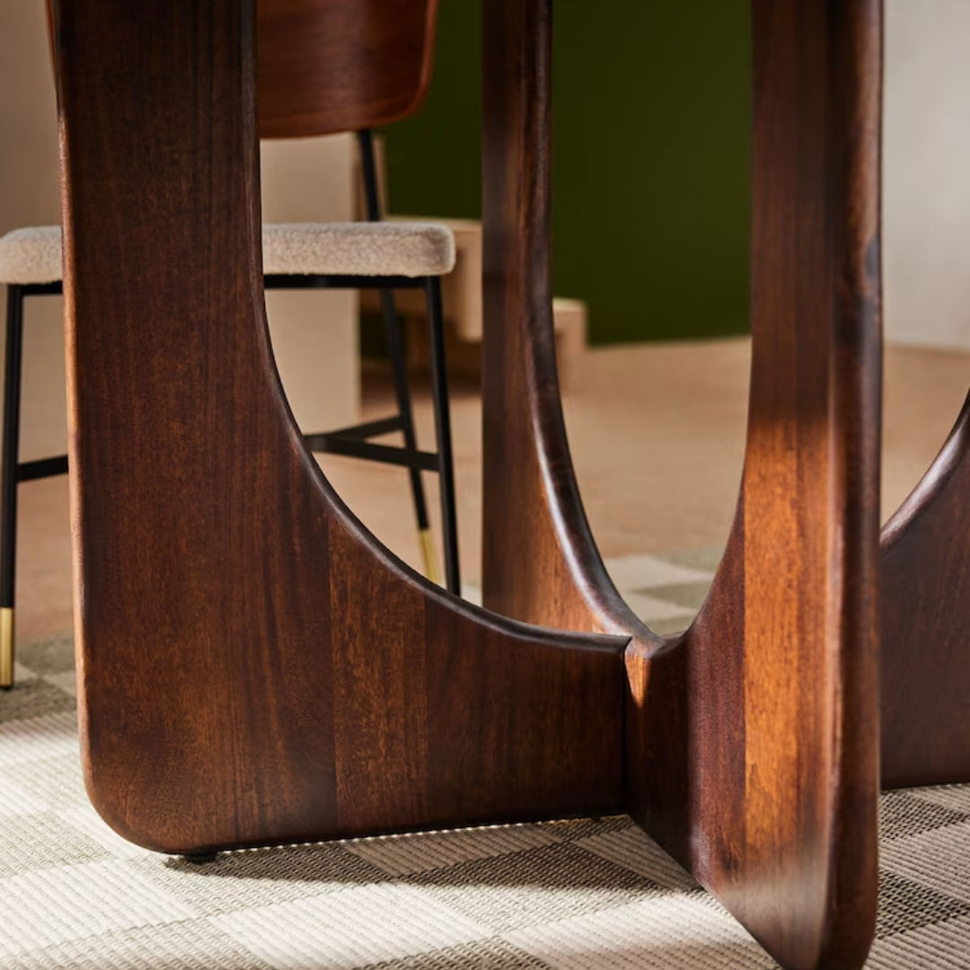 U-Base Round Wood Cafe Table