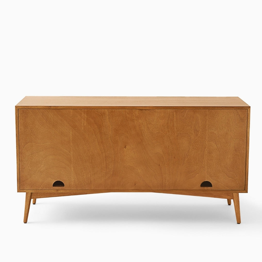 Mid-Century Classic Wood Frame TV Unit