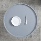 Contour Black Tray Modern Side Table