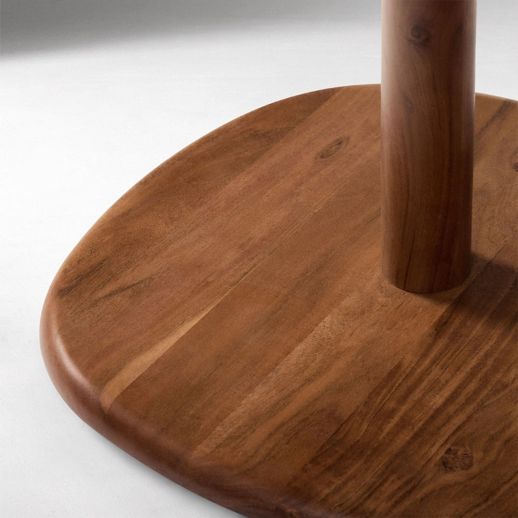 Classic Smooth Wood Cafe Table