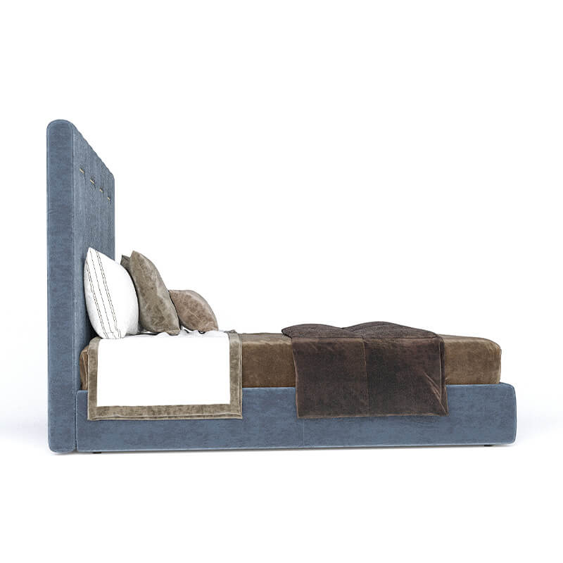 Upholstered king size bed online