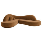 6 Seater Curvy Wave L-Shape Sectional Sofa