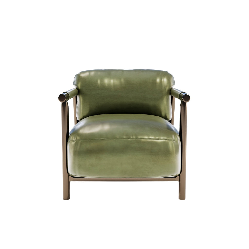 Sage Elegance Luxury Upholstered Modern Accent Chair
