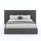 Upholstered king size bed online