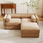3 Seater Modern Sectional Sofa with Built-In Storage