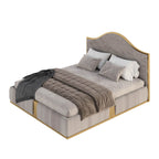 Upholstered king size bed online