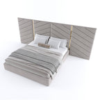 Upholstered king size bed online