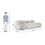 4 Seater UltraPlush Modular Lounge Sofa