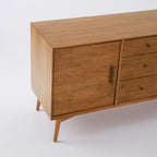 Mid-Century Classic Wood Frame TV Unit