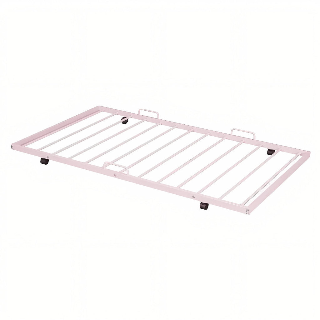 House Frame Kids Bed with Roof Style and Trundle