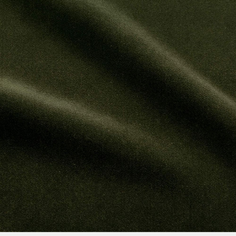 Modern Olive Green Barrel Accent Chair