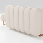 3 Seater Tufted Lounger Sofa