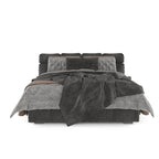 Upholstered king size bed online