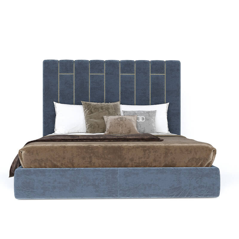 Upholstered king size bed online