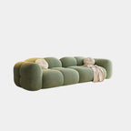 4 Seater Puff Sage Modular Sofa