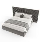 Upholstered king size bed online